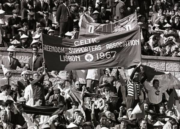 Photos Special – New iconic images of Celtic fans in Lisbon, 25 May 1967