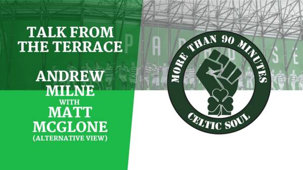 New Talk from the Terrace with Matt McGlone (Alternative View)