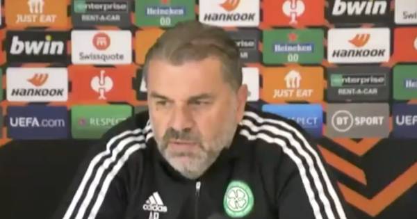 Ange Postecoglou sick of ‘condescending’ Celtic questions as boss rails against the narrative he won’t accept