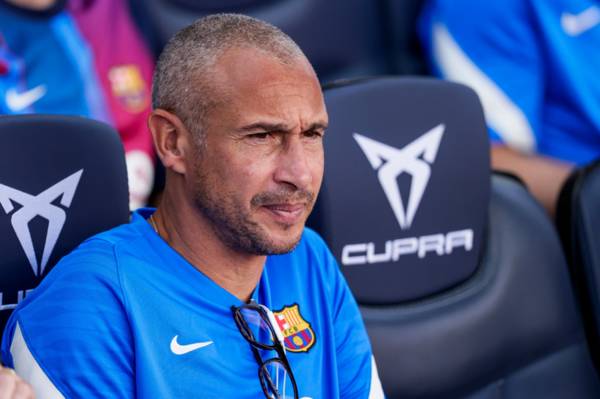 Celtic legend Henrik Larsson steps in to manage Barcelona after Koeman ban