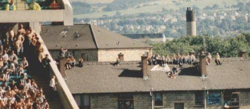 Photo Of The Day: Celtic Fans Find Inventive Ways To Watch The First Game Back At Paradise