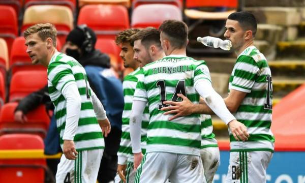 13-year-old Aberdeen fan charged after plastic bottle thrown towards Celtic players