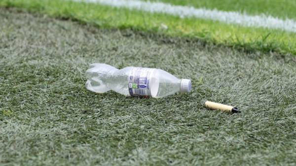 Teen charged after bottle thrown at Celtic players