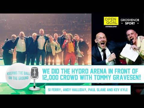 WE DID THE HYDRO ARENA IN FRONT OF 12,000 CROWD WITH TOMMY GRAVESEN | Keeping The Ball On The Ground