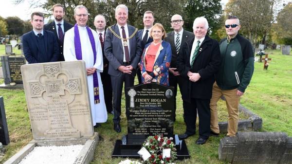 Special graveside event to remember football pioneer, Jimmy Hogan