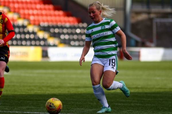 Icelandic Under 19 internationalist Maria Olafsdottir Gros hungry for more goals for Celtic