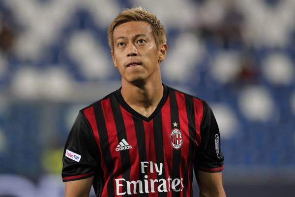 Keisuke Honda makes huge claim about Celtic star Kyogo