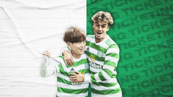 Celtic v St Johnstone tickets on sale now