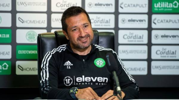 Glasgow City v the Rangers: “The best result is if both lose, but I don’t think that’s possible,” Fran Alonso told The Celtic Star