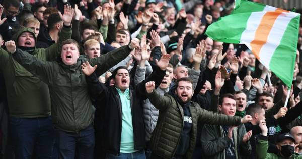 The Celtic fan crackle that became a roar as Rangers slip up whisper sets away crowd wild