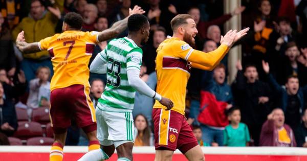 Boli Bolingoli in Celtic penalty ‘admission’ as Motherwell striker fumes at linesman verdict