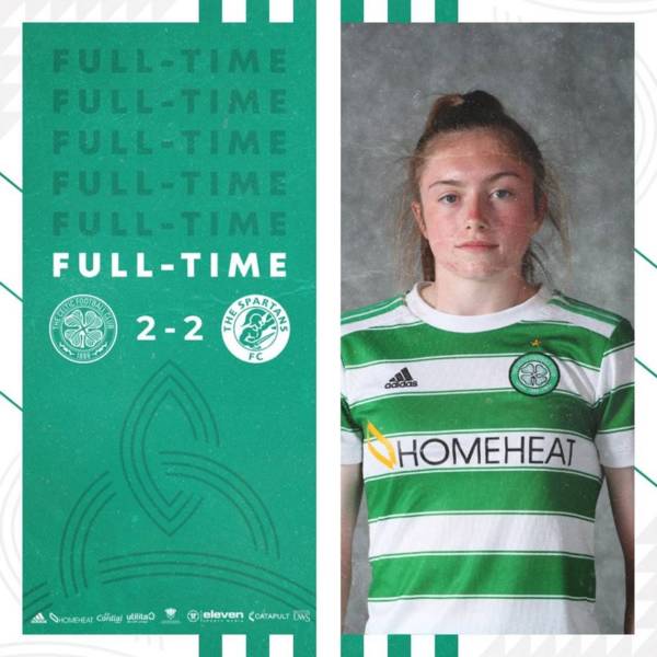 Celtic FC Women 2 Spartans 2 – Stoppage Time Drama as Wellings Salvages a Point