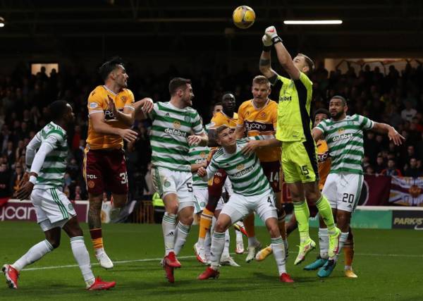 Video: Hart in Mouth Moment For Celtic Fans at Fir Park