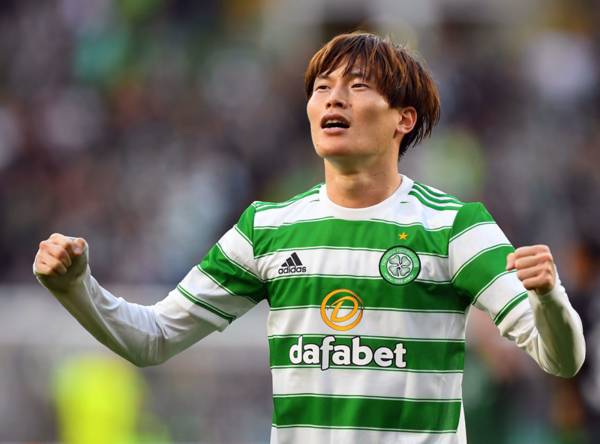 Kyogo endears himself further to a grateful Celtic support after Ferencvaros exploits