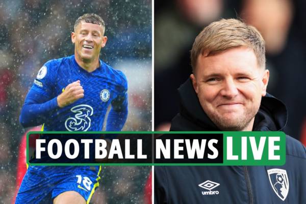 Newcastle line up Eddie Howe with Emery also linked, Ross Barkley Chelsea exit latest – transfer news live