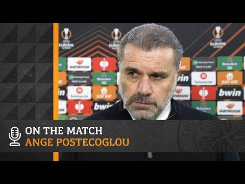 On the Match: Ange Postecoglou | Celtic 2-0 Ferencváros