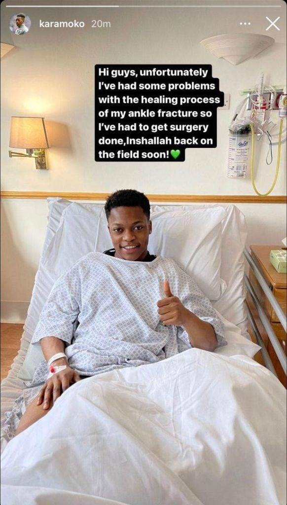 Karamoko Dembele Offers Injury Update