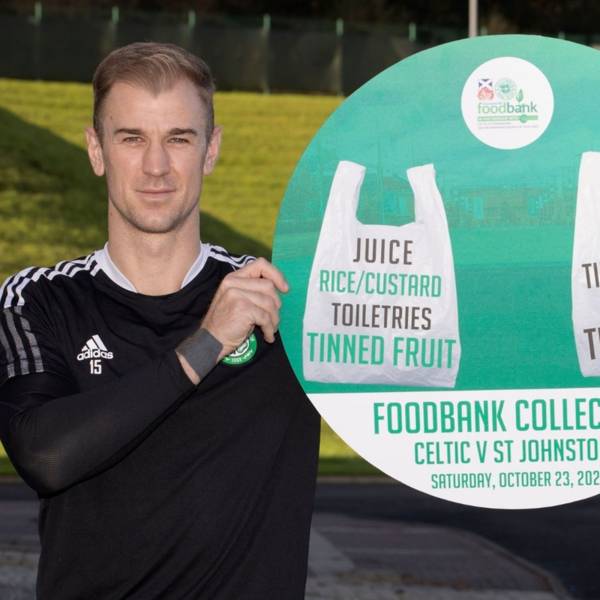 Reminder – Foodbank Collection pre-match against St Johnstone