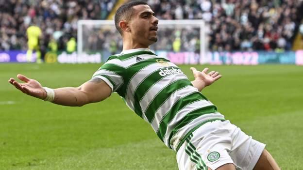 Celtic 2-0 St Johnstone: Giakoumakis nets on first start