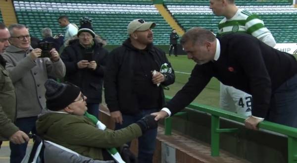 Video: Class Act – Ange Postecoglou’s Outstanding Celtic Fan Gesture