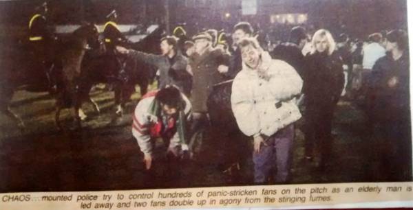 The Mayhem Of Football Hooliganism In The 1980s & That CS Gas Incident At Easter Road