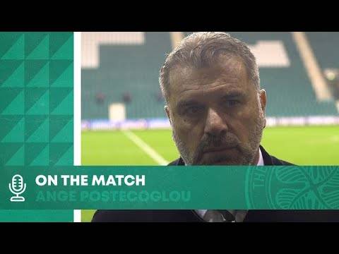 Ange Postecoglou On the Match | Hibernian 1-3 Celtic