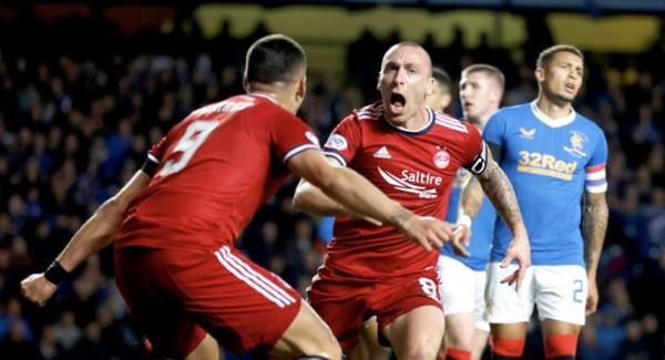 Video: Brilliant, Scott Brown scores at Ibrox and mocks Morelos’ celebration