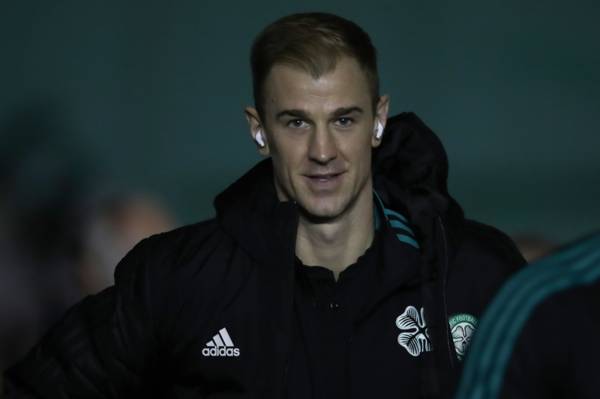 Joe Hart pays tribute to Celtic away support on Instagram