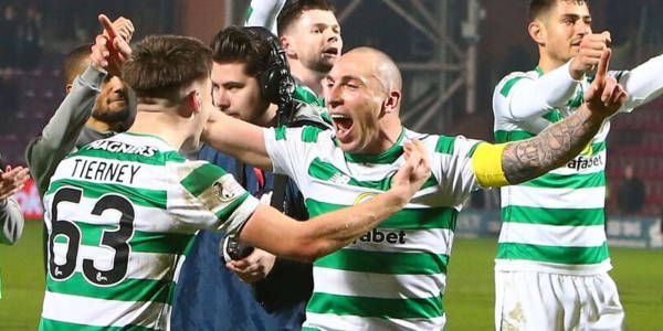 Kieran Tierney Responds to Scott Brown’s Ibrox Moment