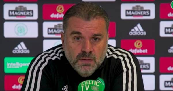 Ange Postecoglou pulls out Celtic trump card as he asks ‘do you get something for that in October?’