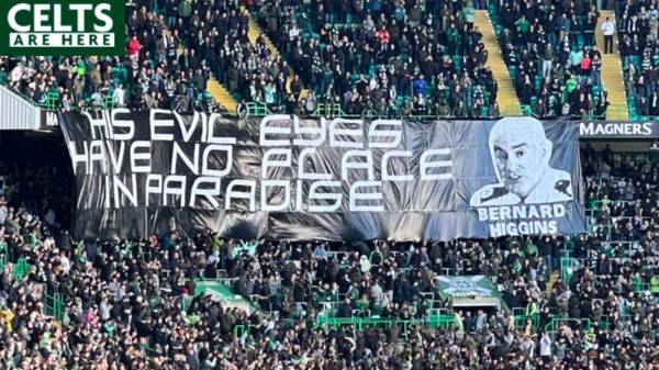 Evil Eyes Have No Place In Paradise – Green Brigade Banner