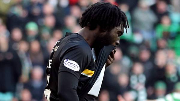 Livingston’s Obileye suffers alleged racist abuse at Celtic