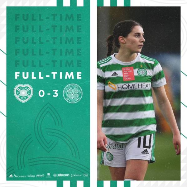 SWPL: Hearts 0 Celtic 3 – Job done, now bring on the Rangers