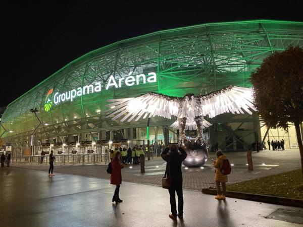 Brilliant: Celtic Fans Pictured Inside Ferencvaros Stadium