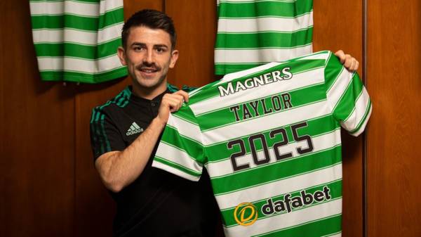 Birthday Bhoy Greg Taylor relishing new deal