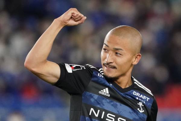 Celtic have received huge Daizen Maeda transfer boost