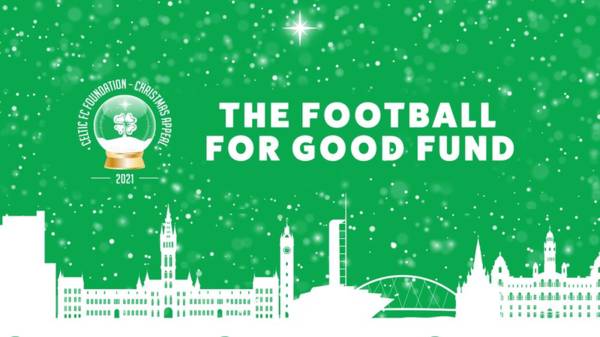 Foundation Christmas Appeal kicks of with £10k donation from Celtic FC