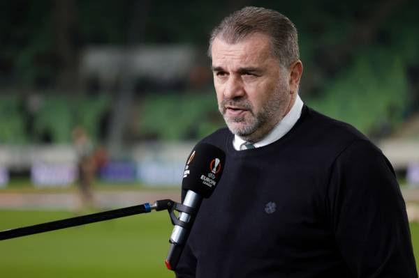 Ange Postecoglou’s reaction to new Celtic song about him