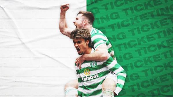 Celtic v Rangers tickets on sale to eligible Season Ticket Holders