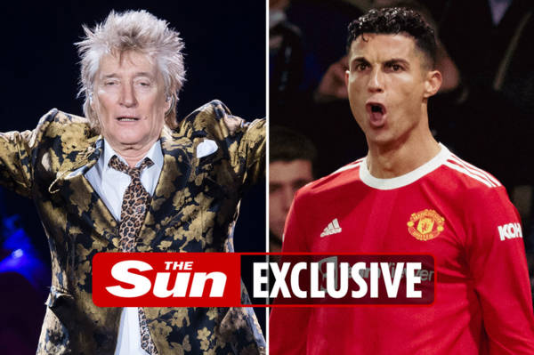 Rod Stewart blasts ‘disrespectful’ Cristiano Ronaldo for playing ‘manager’ at Old Trafford