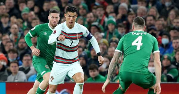 Cristiano Ronaldo rinsed by Shane Duffy as Celtic flop shows he can play it on the deck with Ireland cool head