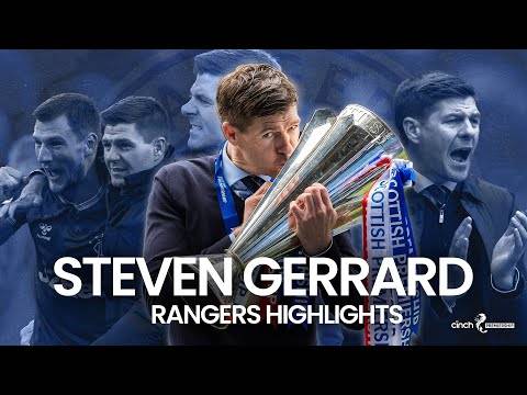 Steven Gerrard Leaves Rangers | Rangers Highlights | Wins over Celtic, Late Wins & League Victory!