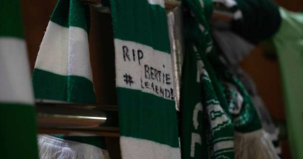 Bertie Auld remembered by Celtic fans outside Parkhead as supporters mourn legendary Lisbon Lion