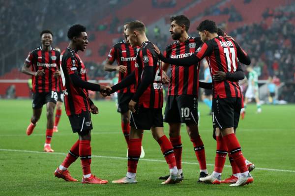 Celtic handed advantage for Bayer Leverkusen game