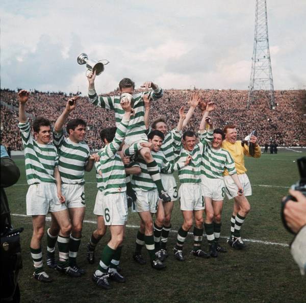 Bertie, half an hour after the 1965 Scottish Cup Final win