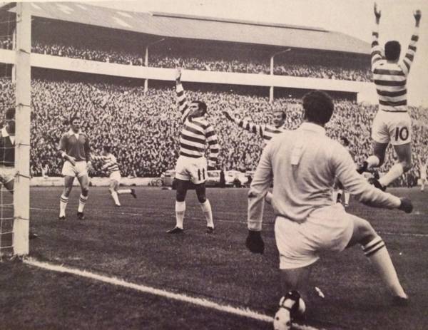 Photo Of The Day: Bertie Auld Scores In Another League Cup Final