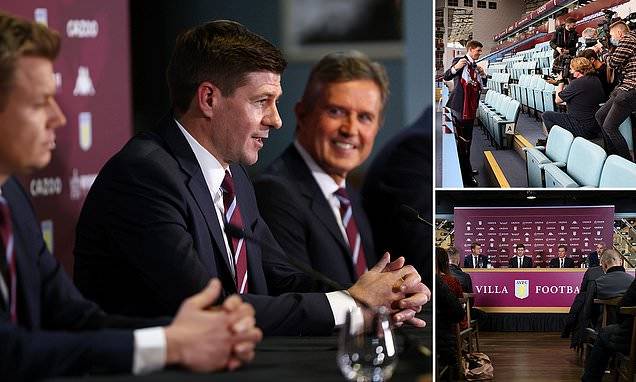 Steven Gerrard impressed at his first public outing at Aston Villa