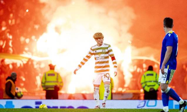 Celtic 1-0 St Johnstone: Sub James Forrest sink holders to book place in Scottish League Cup final