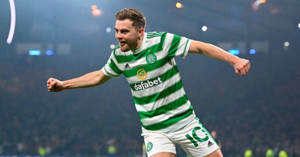 James Forrest winner secures Celtic final spot after hard-fought win over St Johnstone as Bertie Auld honoured