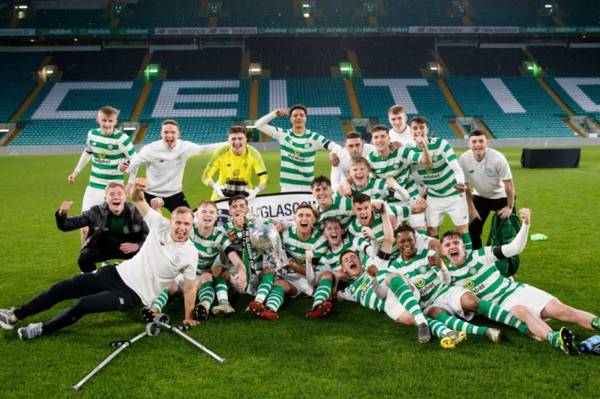 Celtic B getting ready for the return of the Glasgow Cup